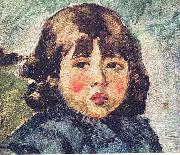 Juan Luna, Portrait of the young Andres Luna, the son of Juan Luna, created